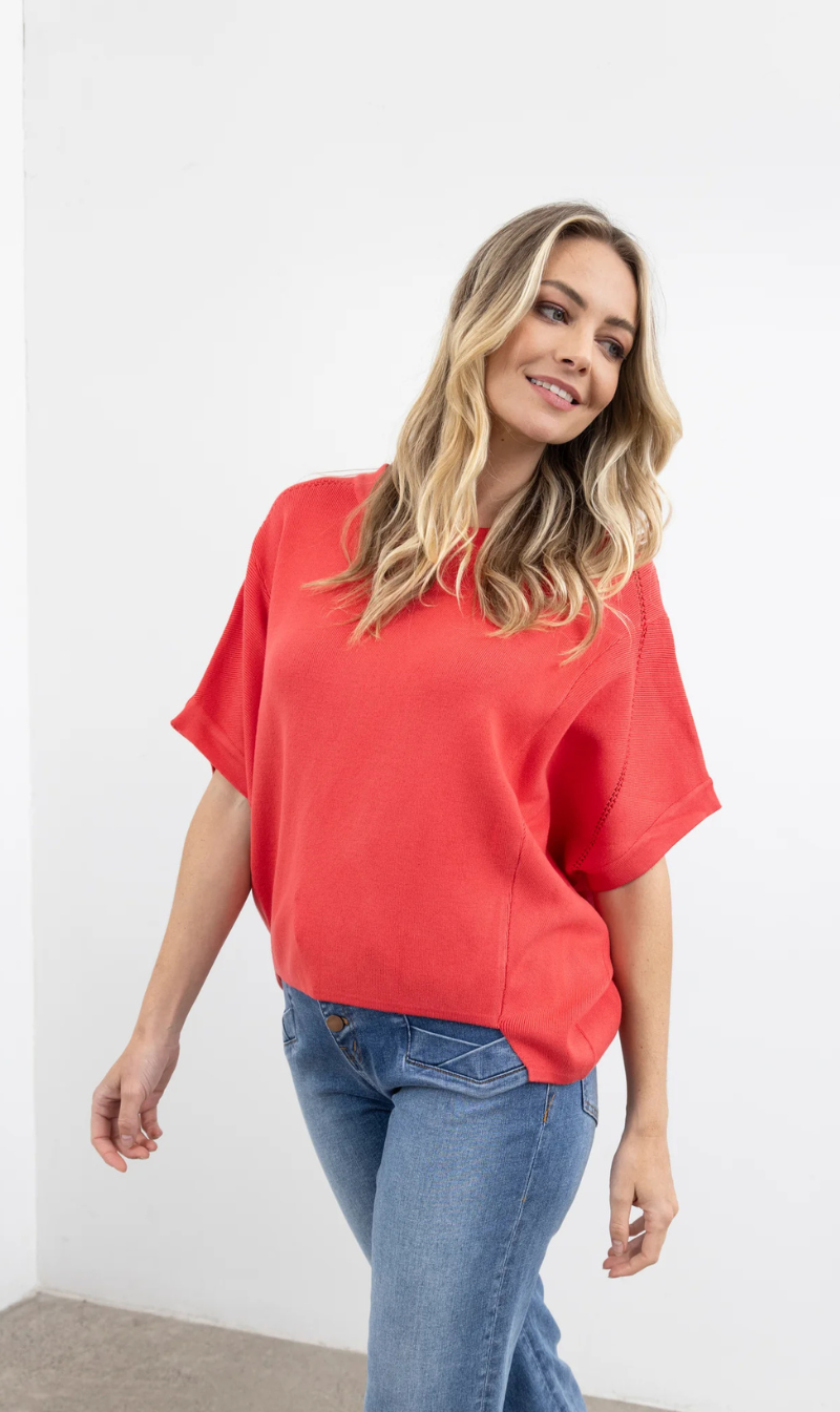 Ella Summer Knit | Pink