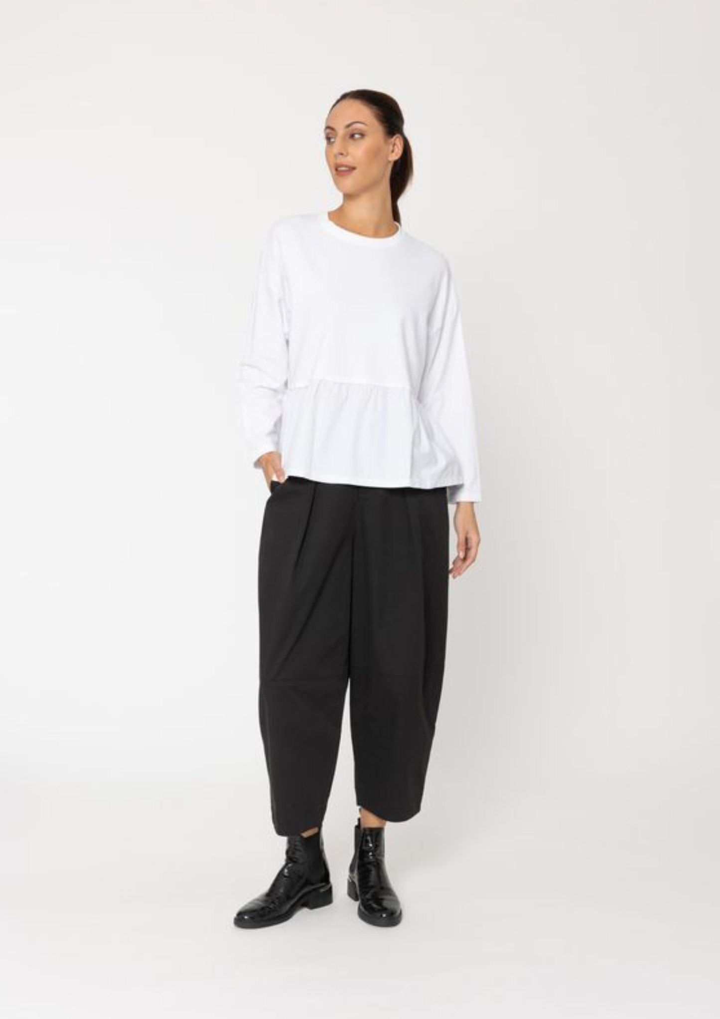 Mellen Top | White