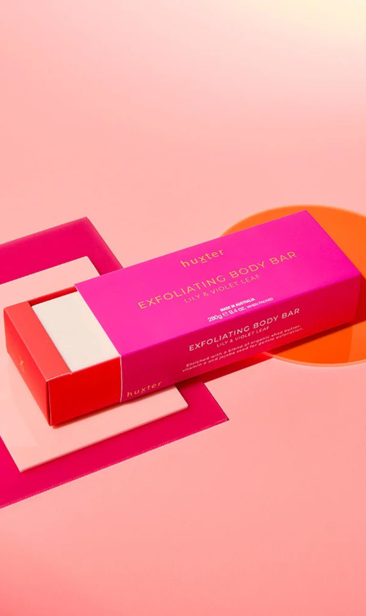 Exfoliating Body Bar 280gm | Lily & Violet Leaf