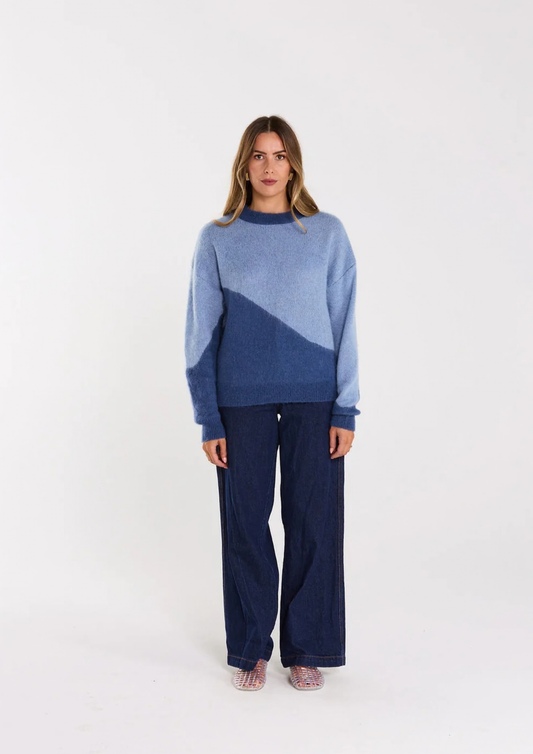 Split Jumper | Twilight Blue