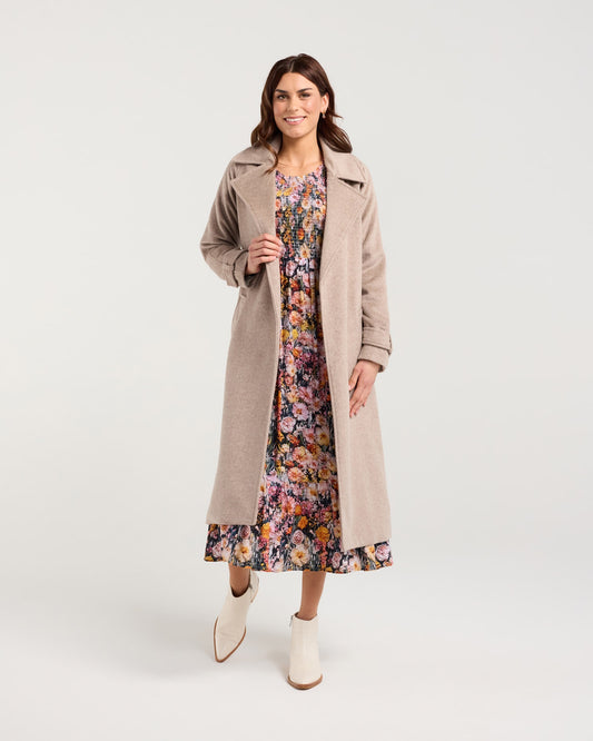 Camille Wool Blend Coat