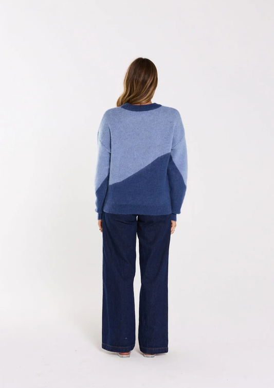 Split Jumper | Twilight Blue