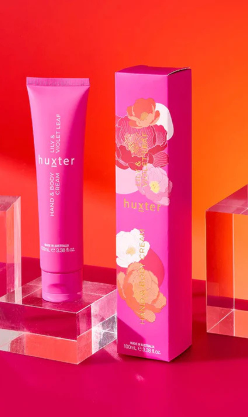 Hand & Body Cream 100ml Boxed | Lily & Violet Leaf
