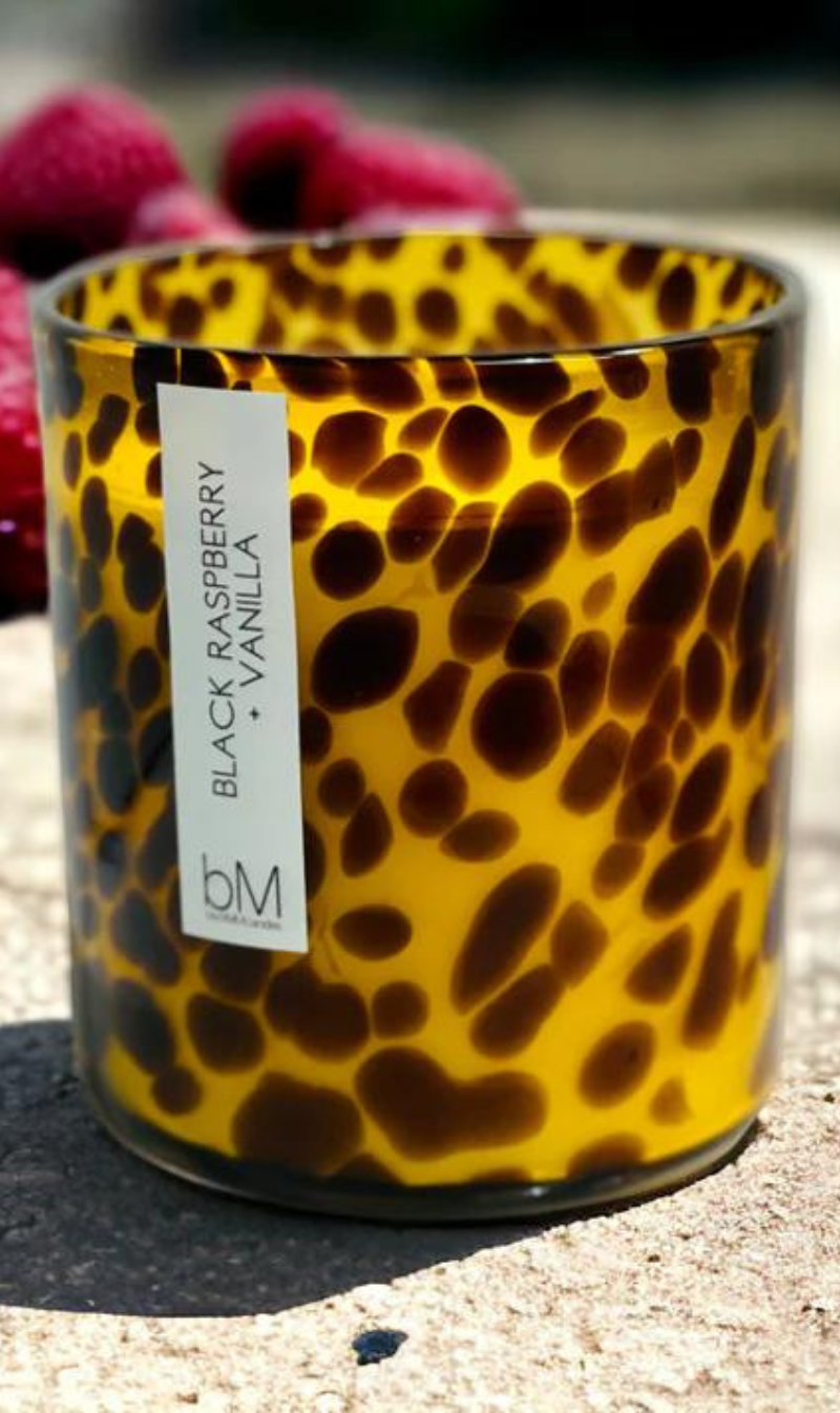 Candles | Vogue Leopard Black Raspberry Vanilla