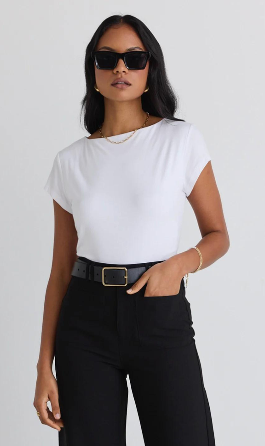 Impartial Boat Neck Top