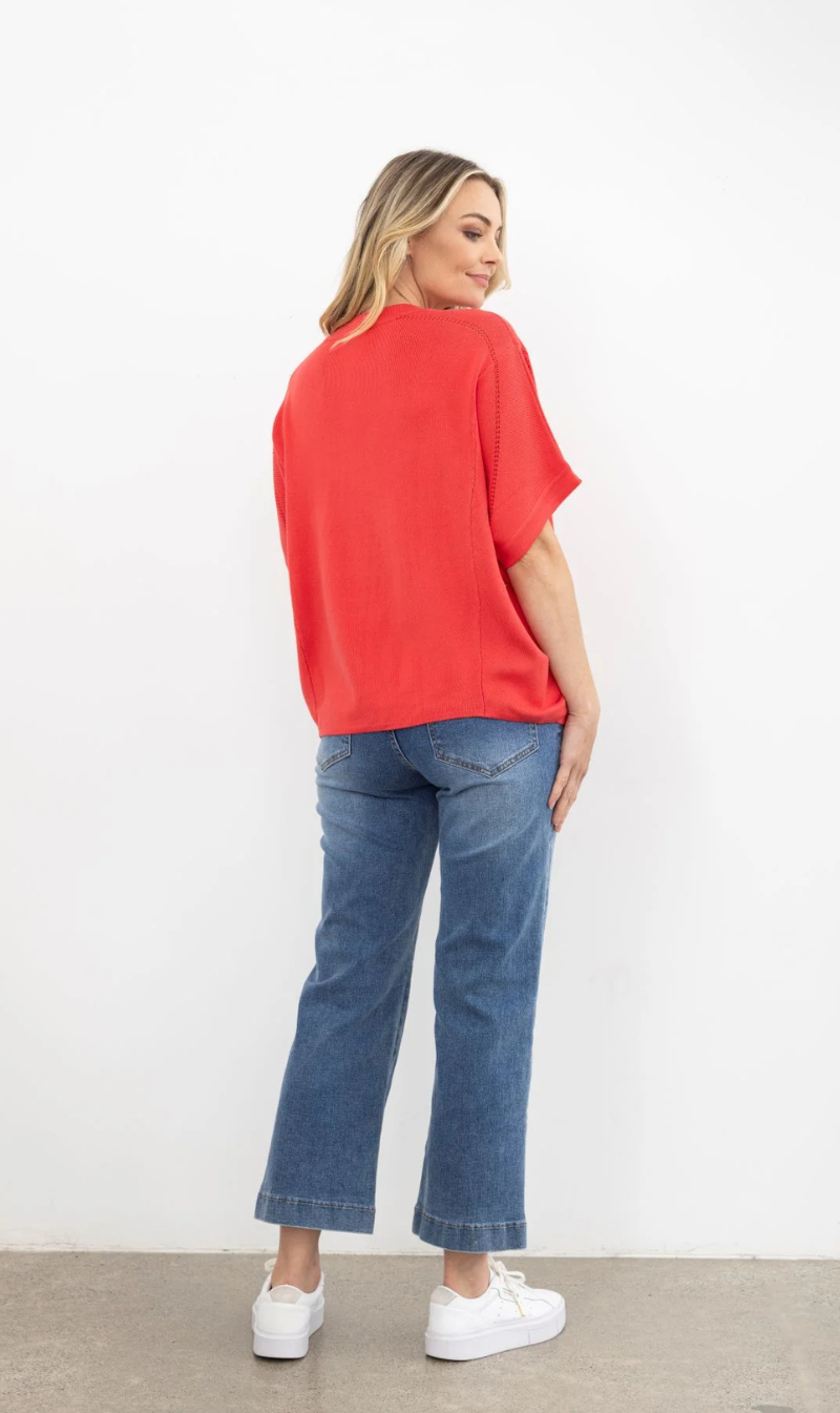 Ella Summer Knit | Pink