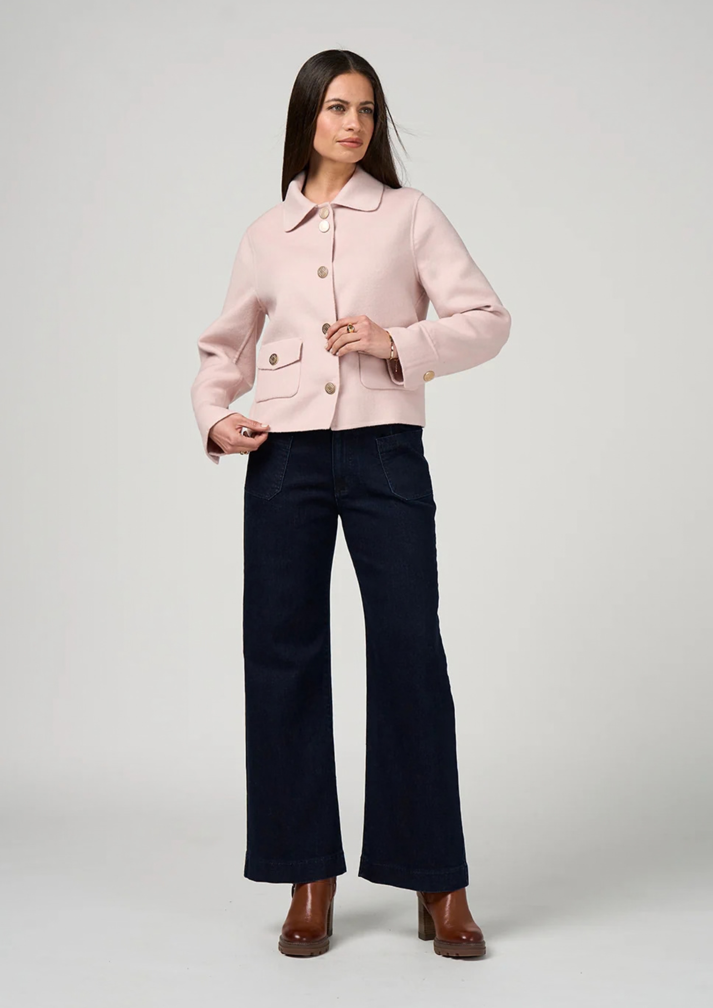 Aspen Jacket - Dusky Blush