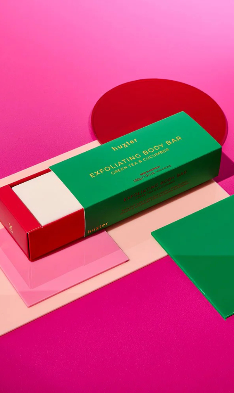 Exfoliating Body Bar 280gm | Green Tea & Cucumber