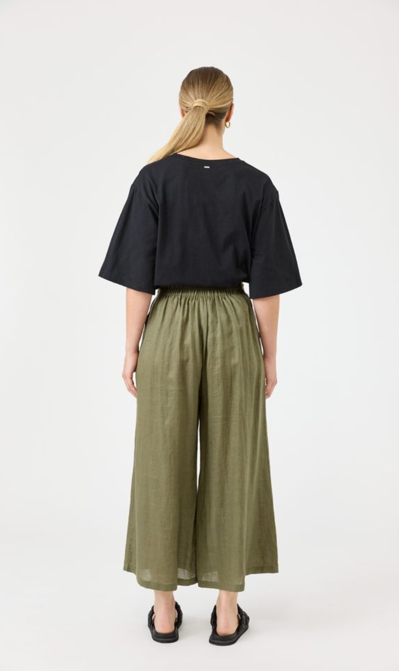 Studio Crop Pant | Khaki