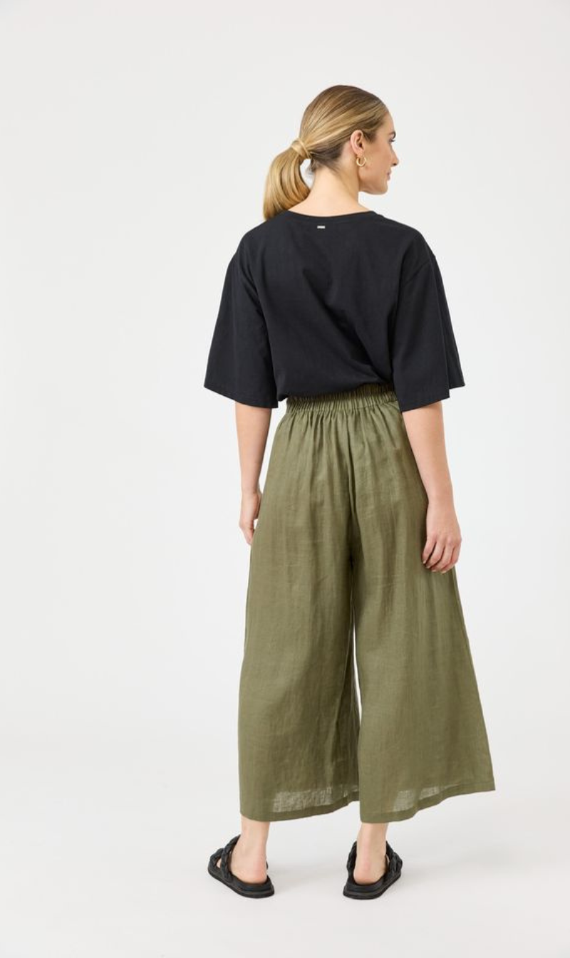 Studio Crop Pant | Khaki