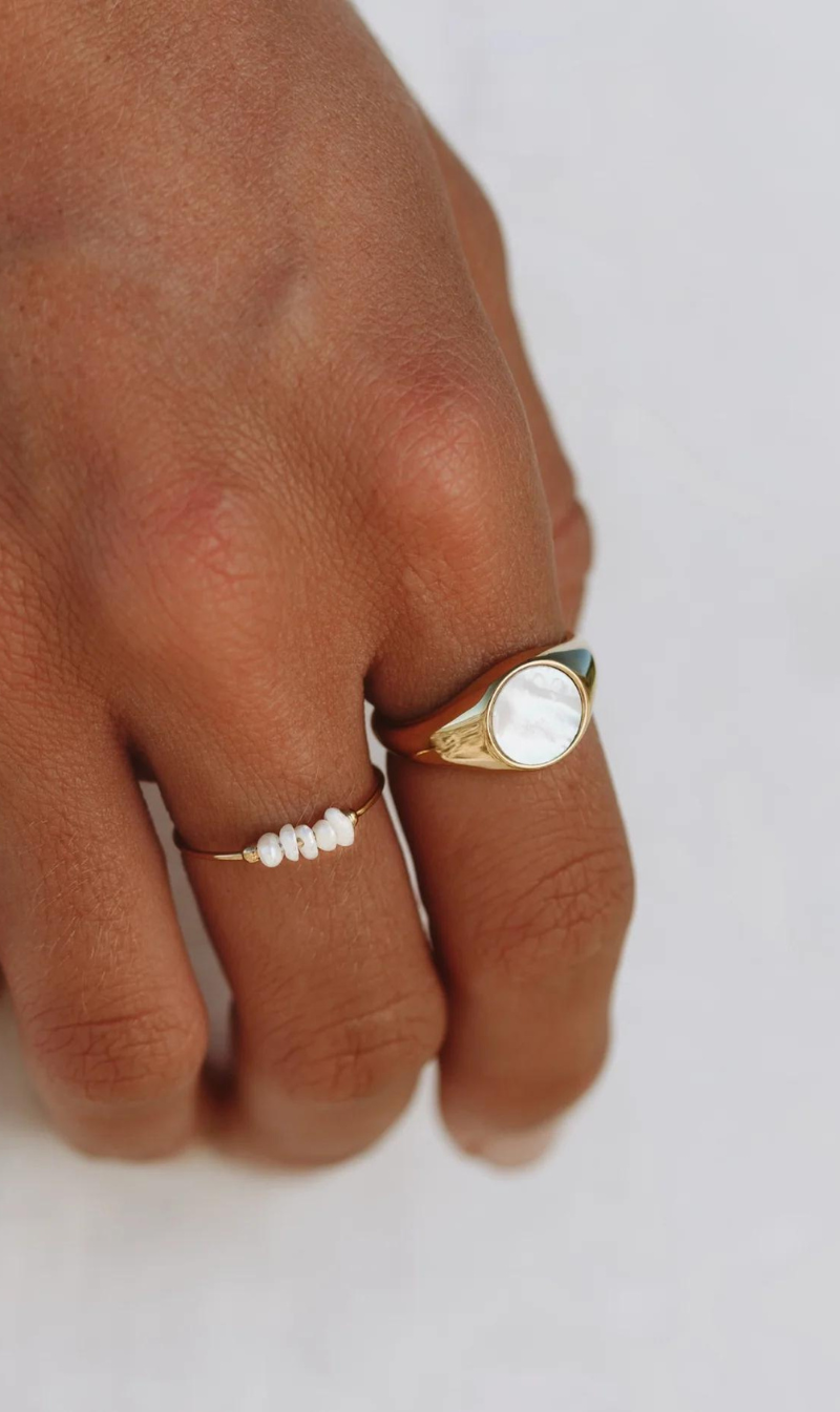 Mother of Pearl Ring