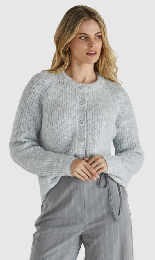 PRE ORDER | Romee Cardi | White Marle