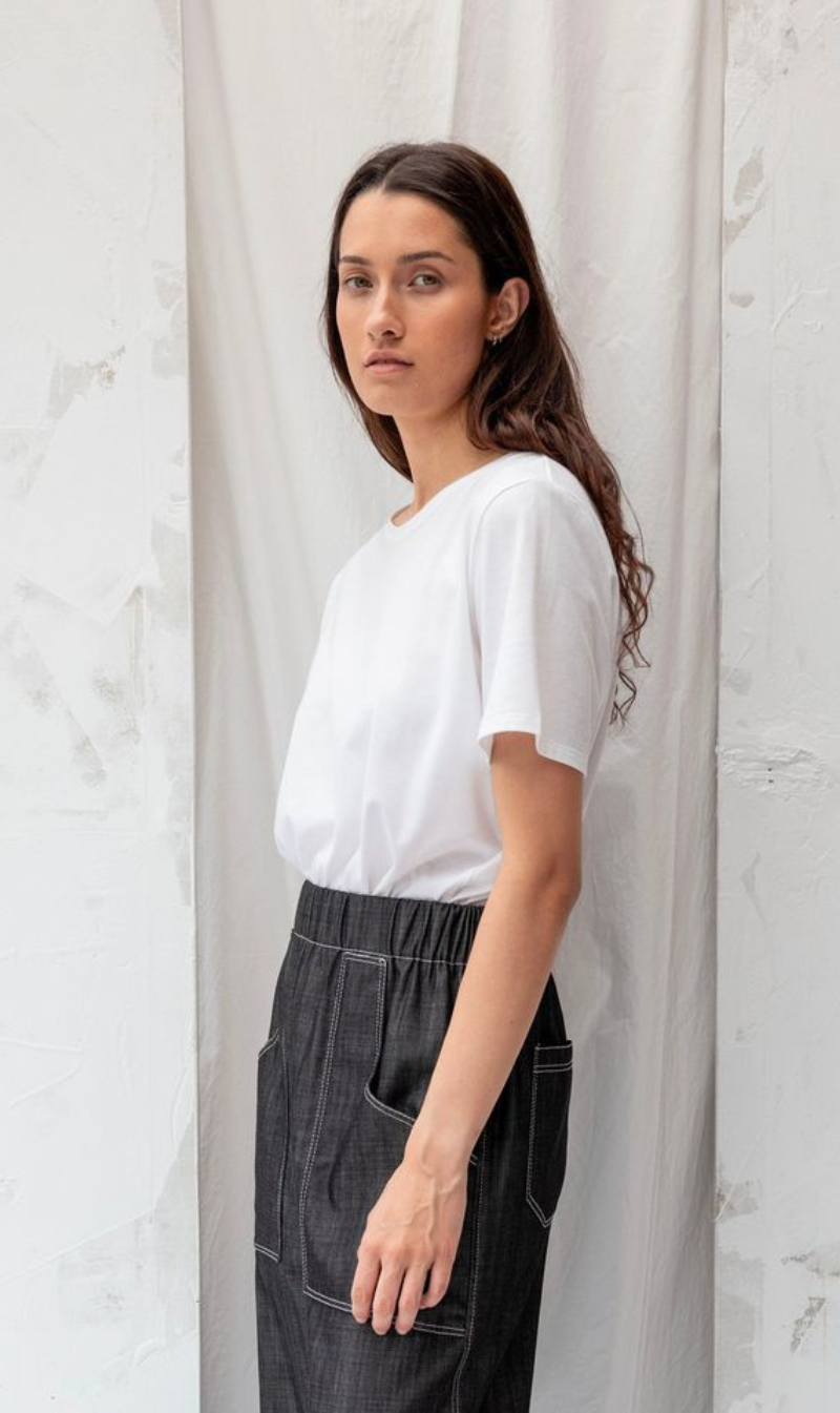 Key Tee | White
