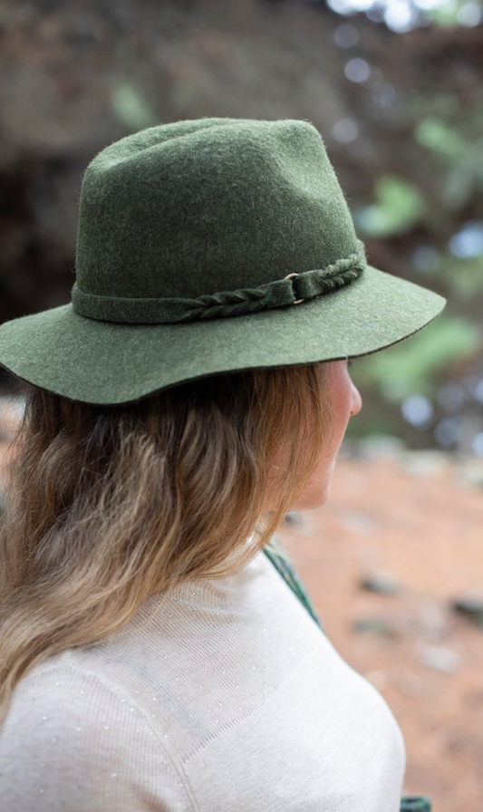 Jackson Fedora | Moss