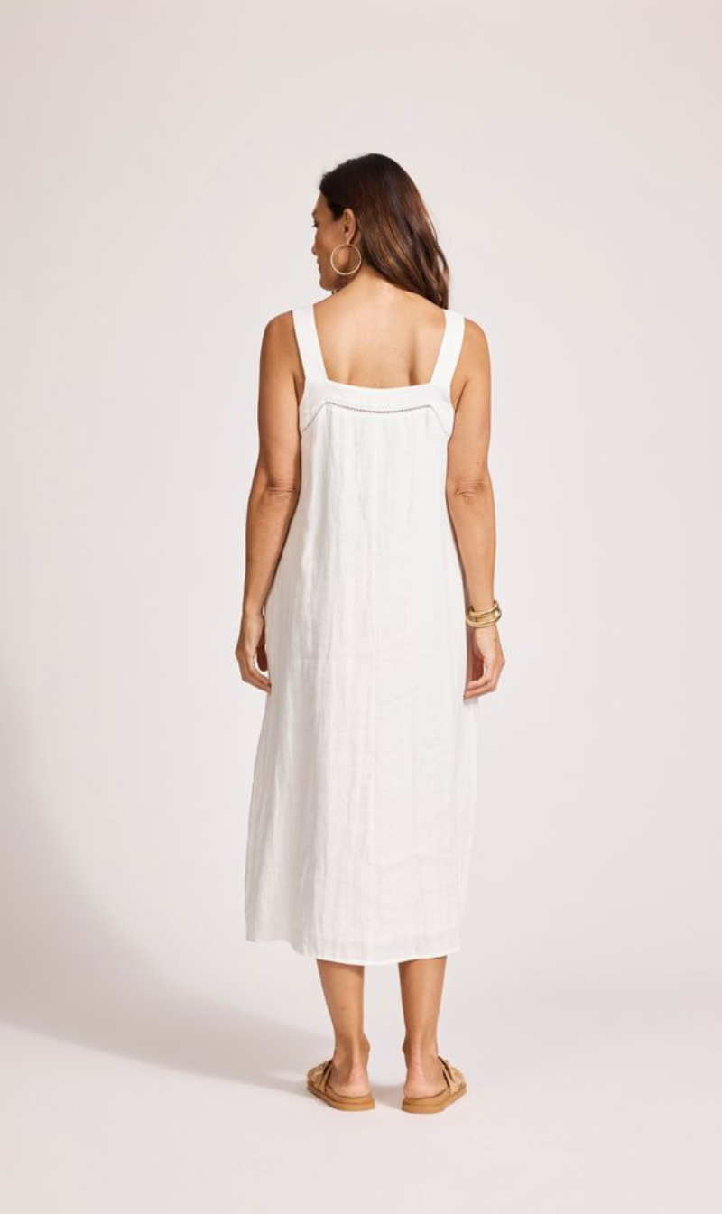Miramar Tank Maxi Dress | White
