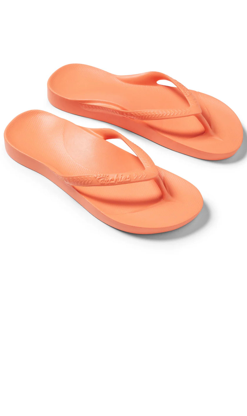 Archies Arch Support Jandals - Peach