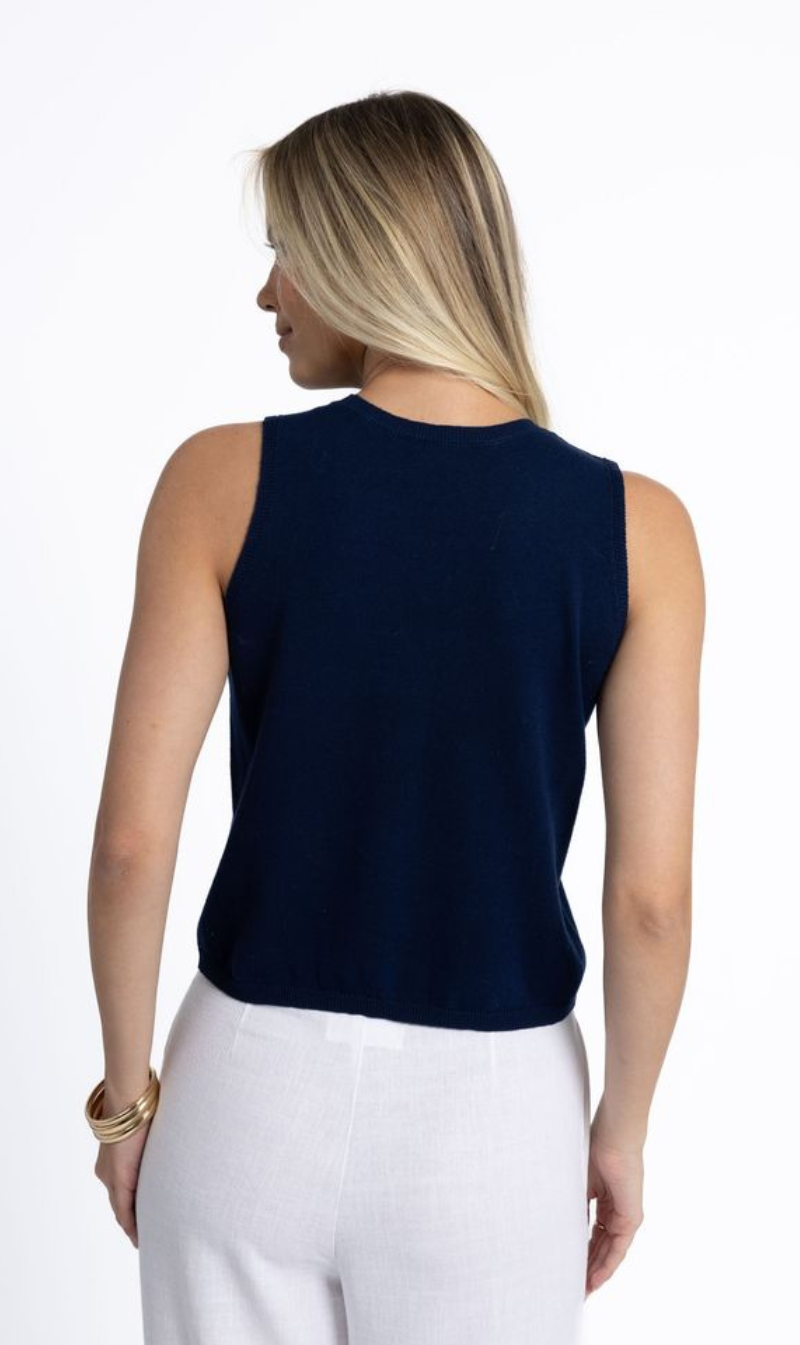Collette Tank | Deep Navy