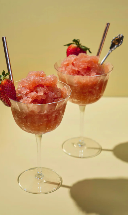 Tippl. Strawberry, Tarragon & Prosecco Granita Frostie