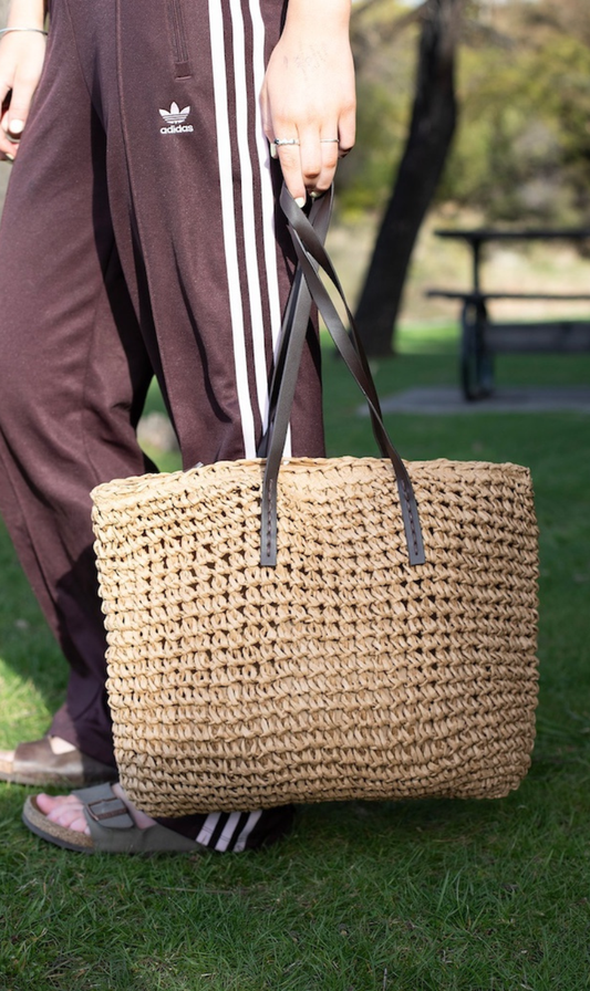 Woven Wanderer Tote