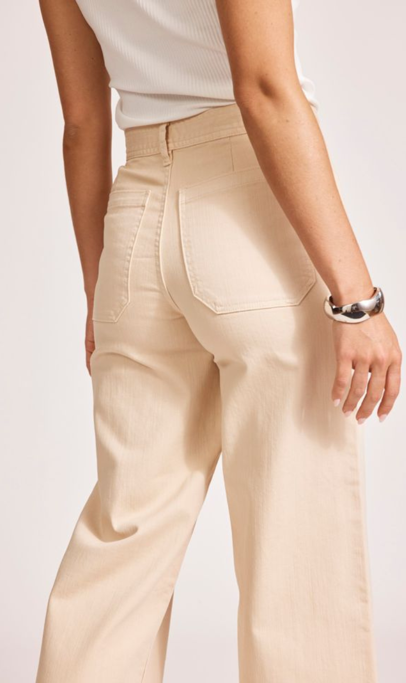 Del Re Denim Jeans | Clay