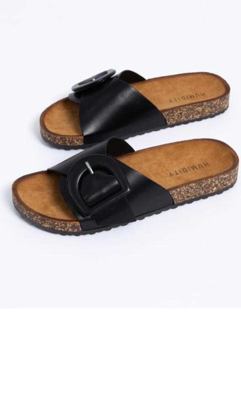 Buckle Slide | Black