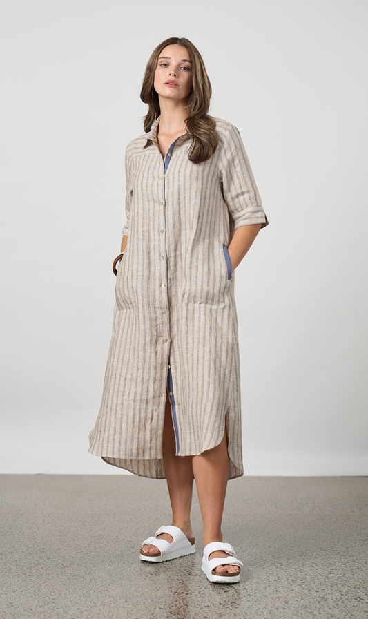 Interval Shirt Dress