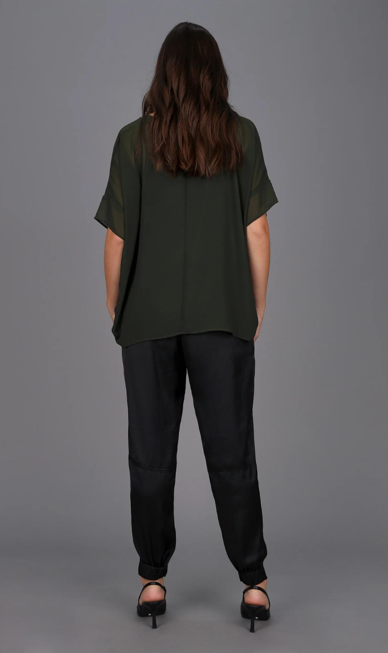 Slouch Satin Pant