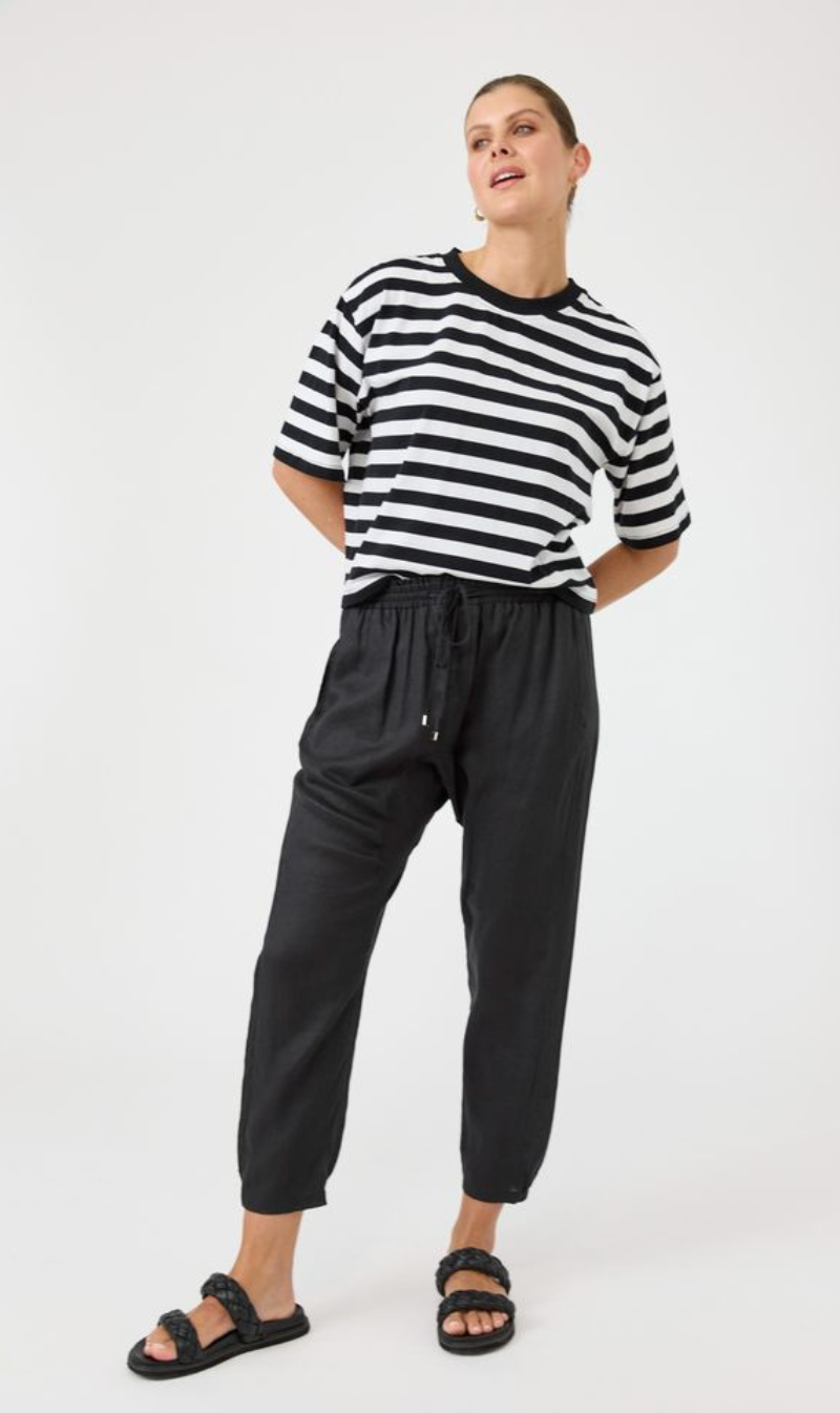 Studio Relaxed Pant | Ebony