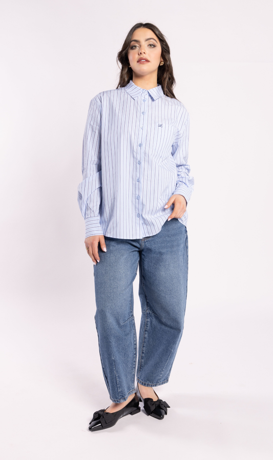 The Shirt | Blue Stripe