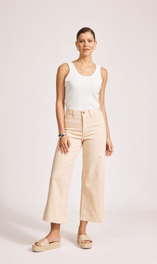 Del Re Denim Jeans | Clay