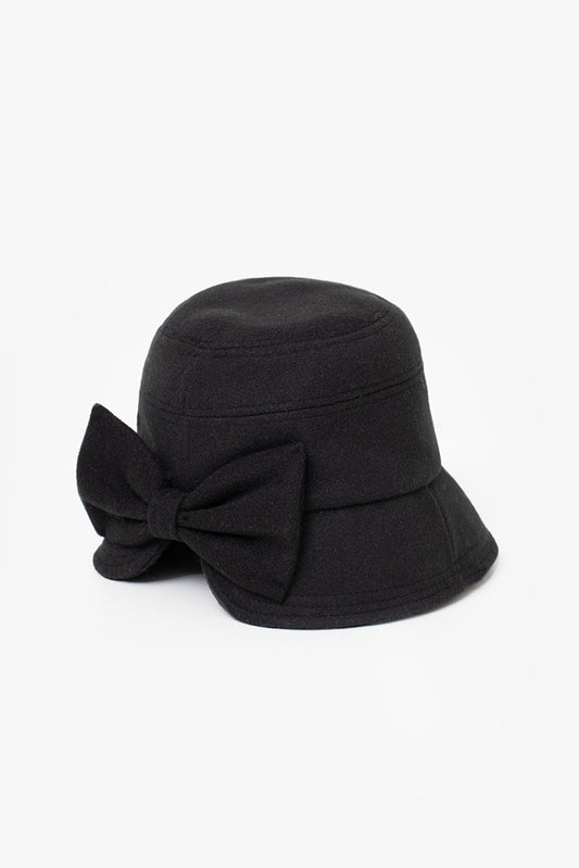 Bow Cloche Hat