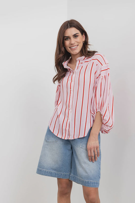 Bronte Shirt Candy Stripe