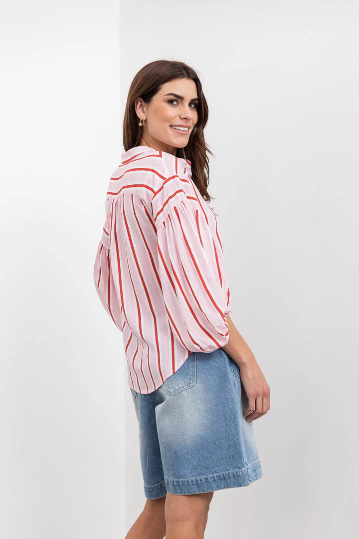Bronte Shirt Candy Stripe
