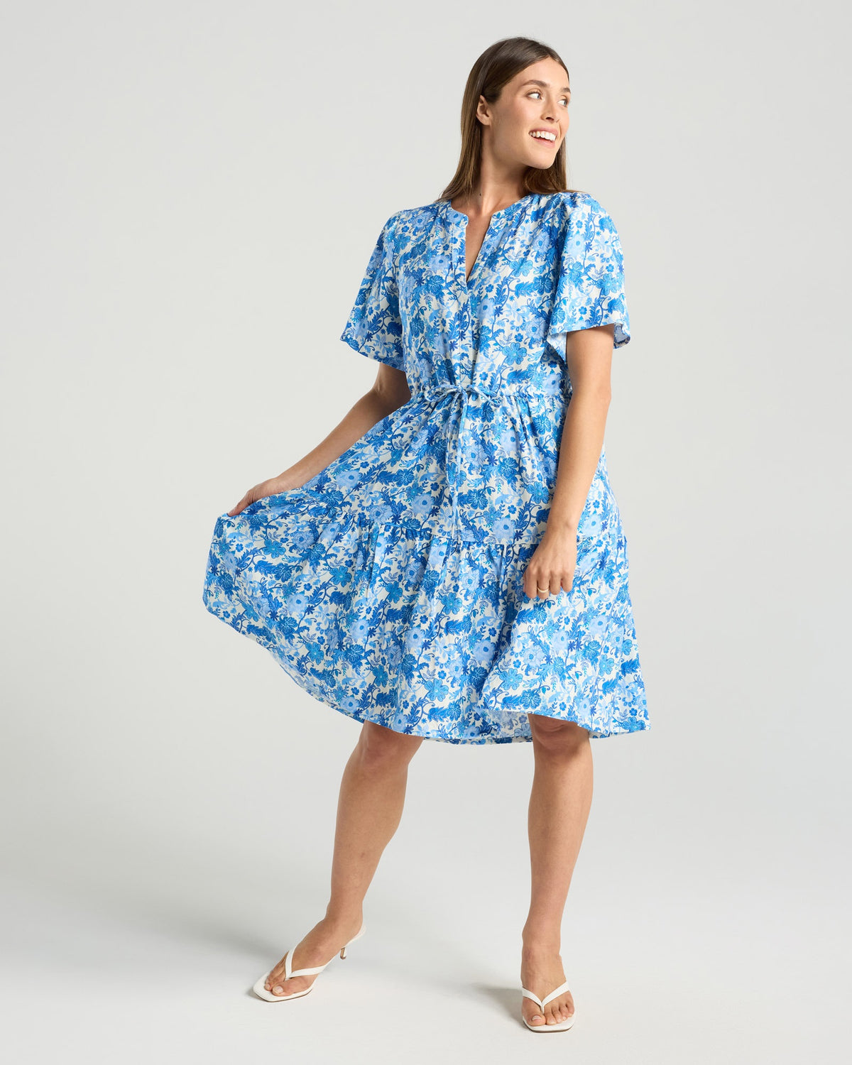 Gemma Tie Waist Dress
