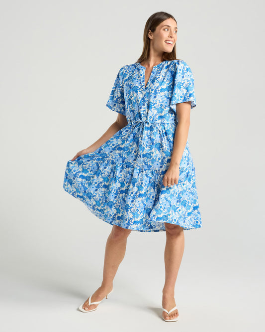 Gemma Tie Waist Dress