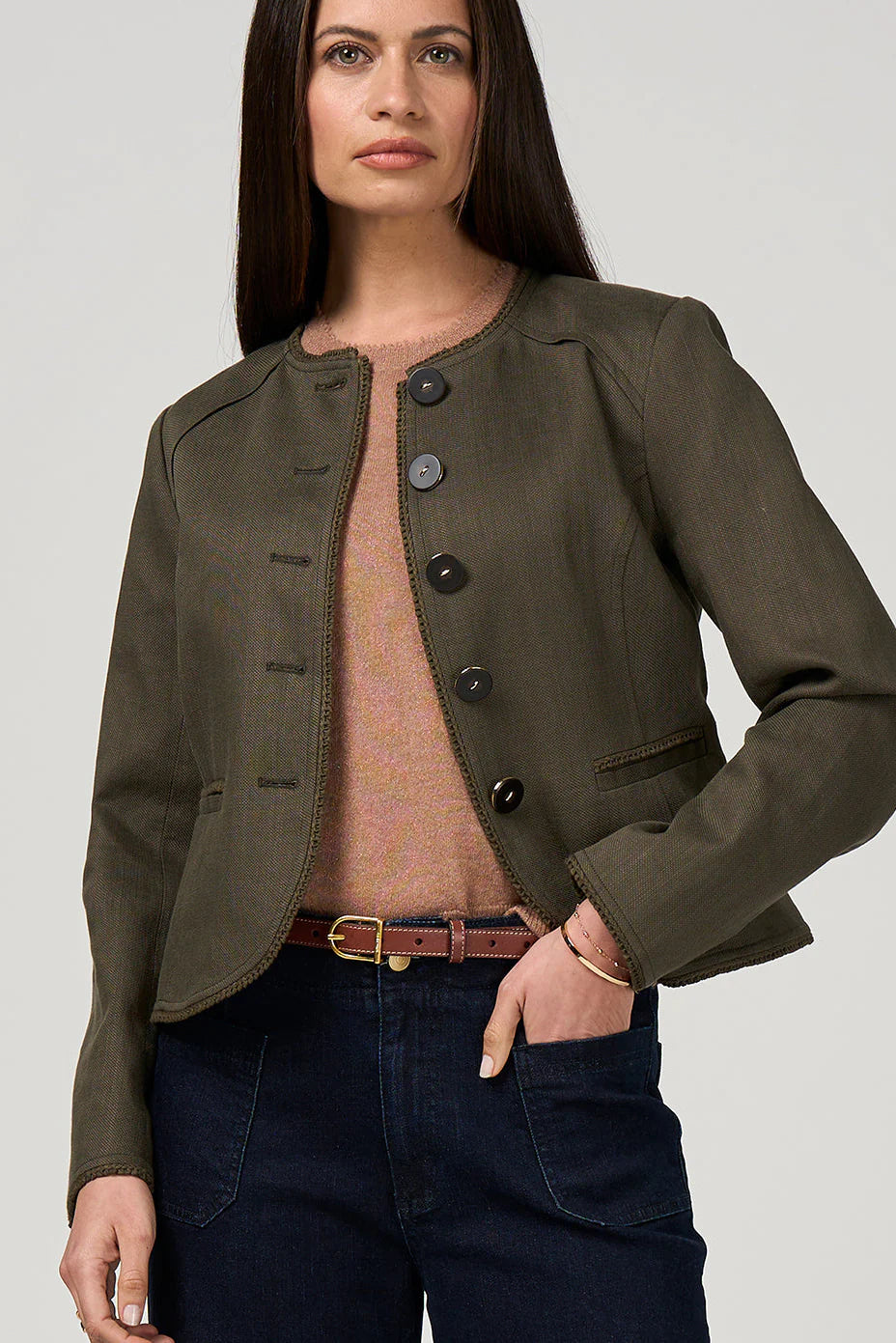 Marlowe Jacket - Olive