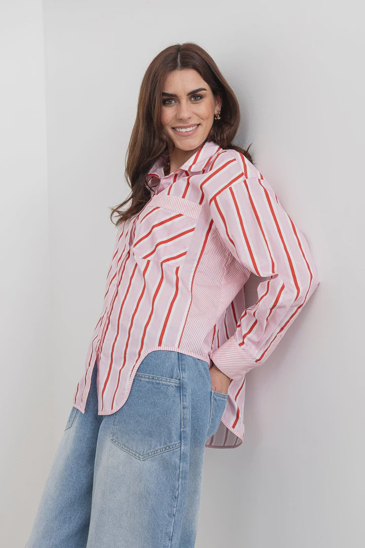 Maxwell Shirt Candy Stripe