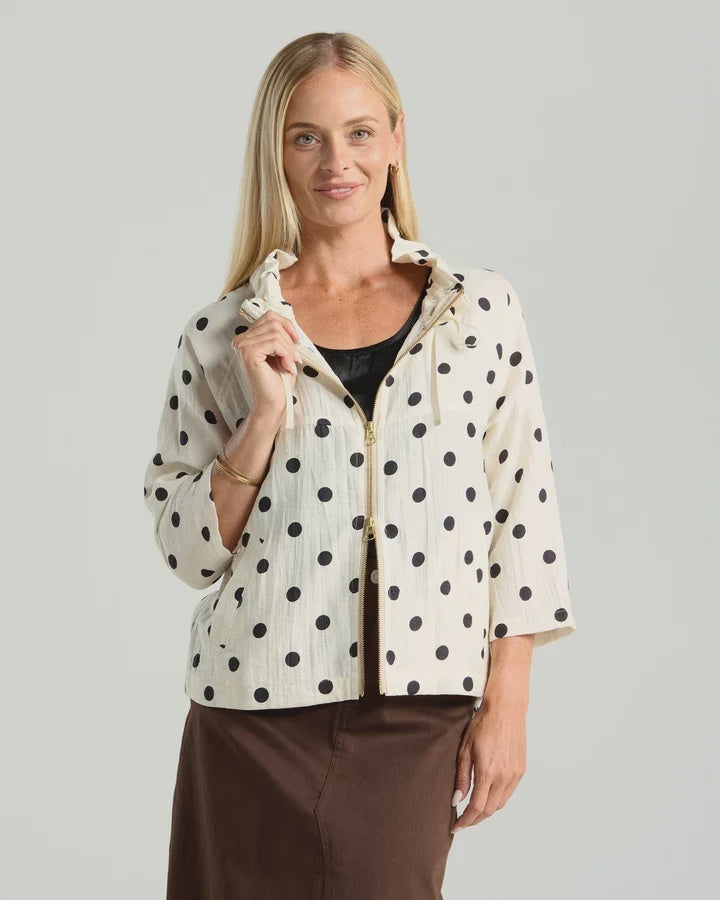 Perla Zip Front Jacket