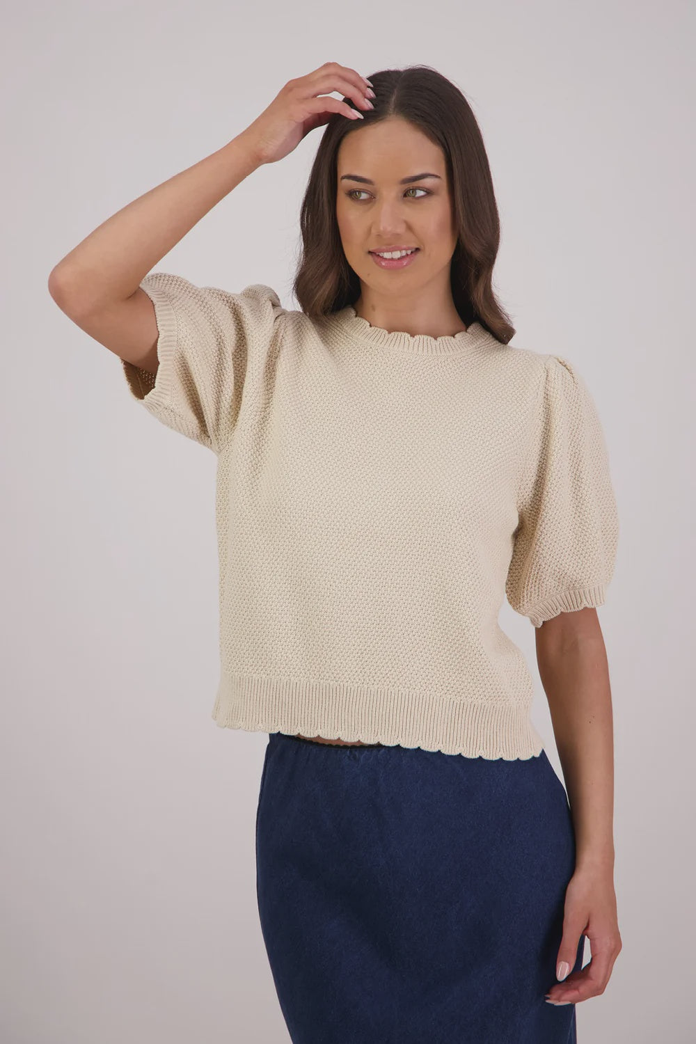Tiger Knit Top