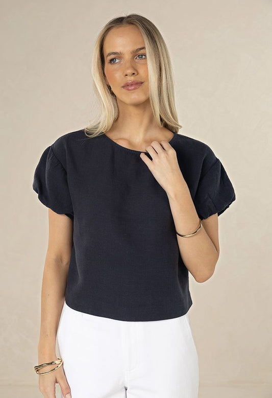Marise Top | Navy
