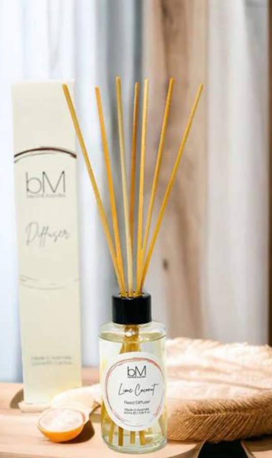 Diffusers | Reed Diffuser Sets - Lime Coconut