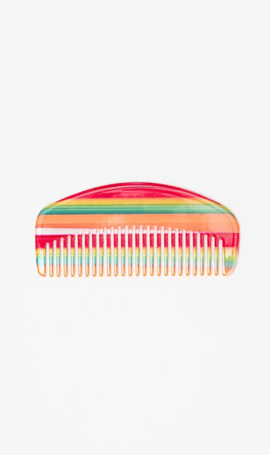 Pocket Comb | Summer Stripe